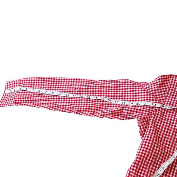 Ralph Lauren Sport Red Checkered Shirt L (Kids) - Picture 6 of 8